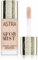  Astra Make-up Transformist tartós alapozó árnyalat 001N Alabaster 18 ml