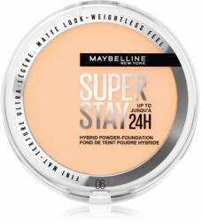 Maybelline SuperStay 24H Hybrid Powder-Foundation kompakt púderes alapozó matt hatásért árnyalat 06 9 g