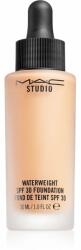 MAC Cosmetics Studio Waterweight SPF 30 Foundation könnyű hidratáló alapozó SPF 30 árnyalat NC 30 30 ml