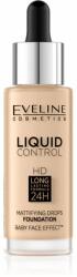 Eveline Cosmetics Liquid Control folyékony make-up pipettával árnyalat 015 Light Vanilla 32 ml