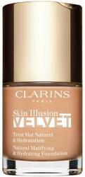 Clarins Skin Illusion Velvet mattító folyékony alapozó tápláló hatással árnyalat 109C 30 ml