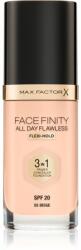 MAX Factor Facefinity All Day Flawless tartós alapozó SPF 20 árnyalat 55 Beige 30 ml