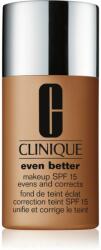 Clinique Even Better Makeup SPF 15 Evens and Corrects korrekciós alapozó SPF 15 árnyalat WN 122 Clove 30 ml
