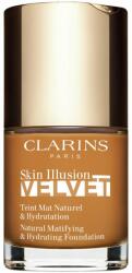 Clarins Skin Illusion Velvet mattító folyékony alapozó tápláló hatással árnyalat 117N 30 ml