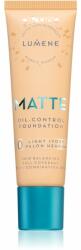 Lumene Matte Oil-Control mattító alapozó SPF 20 árnyalat 0 Light Ivory 30 ml