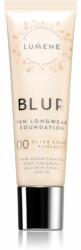 Lumene Blur 16h Longwear tartós alapozó SPF 15 árnyalat 00 Ultra Light (Warm) 30 ml