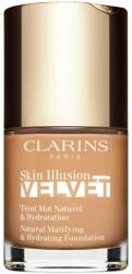 Clarins Skin Illusion Velvet mattító folyékony alapozó tápláló hatással árnyalat 112C 30 ml