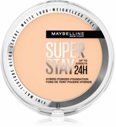 Maybelline SuperStay 24H Hybrid Powder-Foundation kompakt púderes alapozó matt hatásért árnyalat 10 9 g