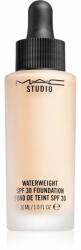  MAC Cosmetics Studio Waterweight SPF 30 Foundation könnyű hidratáló alapozó SPF 30 árnyalat NC 15 30 ml