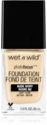 Wet n Wild PhotoFocus mattító folyékony alapozó árnyalat Nude Ivory 30 ml