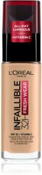 L'Oréal Infaillible 32H Fresh Wear tartós folyékony alapozó árnyalat 120 WARM DORE 30 ml