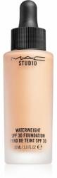 MAC Cosmetics Studio Waterweight SPF 30 Foundation könnyű hidratáló alapozó SPF 30 árnyalat NC 35 30 ml