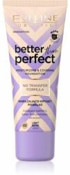 Eveline Cosmetics Better than Perfect Foundation fedő hatású alapozó hidratáló hatással árnyalat 03 Light Beige Warm 30 ml
