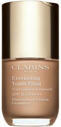 Clarins Everlasting Youth Fluid Foundation élénkítő make-up SPF 15 árnyalat 112 Amber 30 ml