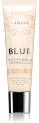 Lumene Blur 16h Longwear tartós alapozó SPF 15 árnyalat 1 Classic Beige (Warm) 30 ml