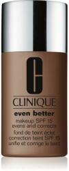 Clinique Even Better Makeup SPF 15 Evens and Corrects korrekciós alapozó SPF 15 árnyalat CN 126 Espresso 30 ml
