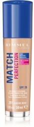 Rimmel Match Perfection folyékony make-up SPF 20 árnyalat 201 Classic Beige 30 ml