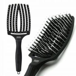 Olivia Garden Perie de par de mistret+nailon Finger Combo Black Large (5414343017314)