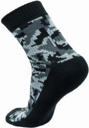 Cerva NEURUM CAMOU zokni (antracit, 45) (0316006161745)