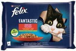 FELIX Fantastic - Selecție de carne - pui, vită cu legume 12 x