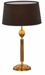 JUPITER 1954 BM L MS | Batumi Jupiter asztali lámpa 60cm kapcsoló 1x E27 matt arany, fekete (1954 BM L MS)