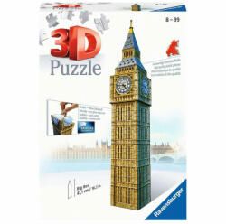 Ravensburger Puzzle 3D Big Ben, 216 Piese (RVS3D12554) - ejuniorul