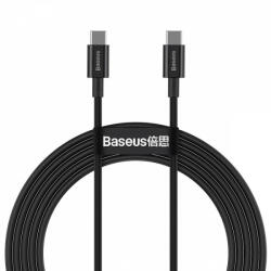 Baseus Superior sorozatú USB-C-USB-C kábel, 100 W, 2 m (fekete) - szalaialkatreszek
