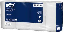  Toalettpapír 2 rétegű kistekercses 250 lap/30 m/tekercs 8 tekercs/csomag T4 Universal Tork_110789 fehér