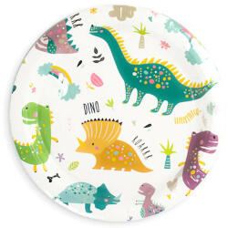 6 darabos papír tányér - Dinoszaurusz