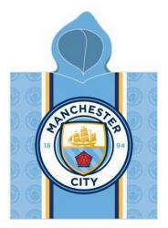  Manchester City FC törölköző/poncsó, 60x120 cm