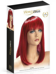 World Wigs Elvira hosszú, vöröses paróka - lunaluna
