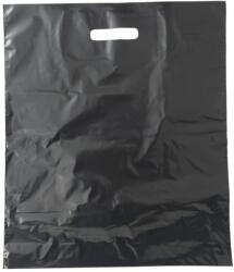 INPAP PLUS s. r. o Műanyag zacskó, 45 + 5 x 38 mm, fekete