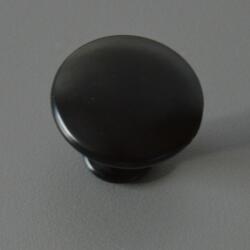 GMax 315F, Fém bútorgomb, fekete színű, 32 mm átmérő (315_F)