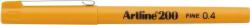 Artline Liner ARTLINE 200, varf fetru 0.4mm - galben (EK-200-YE) - officeclass
