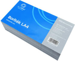 BLUERING Boríték LA4 öntapadó bélésnyomott 110×220mm Bluering® 100 db/csom fehér (47693) - bestoffice