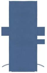 SPRINGOS Prosop pentru sezlong, cu 3 buzunare, microfibra, albastru inchis, 210x75 cm, Springos