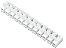 PAWBOL E. 4031 flexibilis sorkapocs műanyag 12 tagú halogénmentes fehér PS-2, 5 (E.4031)