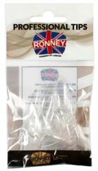 Ronney Professional Tipsuri pentru unghii Ascuțite, mărimea 2, transparente - Ronney Professional Tips 60 buc