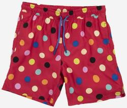 Happy Socks gyerek rövidnadrág Big Dot piros, mintás, állítható derekú, KBDO116-3500 - piros 122-128