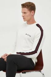 Giorgio Armani gyapjú pulóver könnyű, férfi, bézs - bézs L