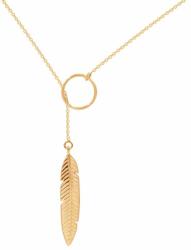 Lilou aranyozott nyaklánc - arany Univerzális méret - answear - 22 990 Ft