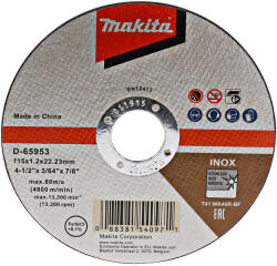 Makita B-64618 vágókorong inoxhoz 230x1, 9x22 mm (B-64618)