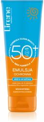 Lirene Sun emulsie protectoare calmantă pentru piele sensibilă SPF 50+ 120 ml