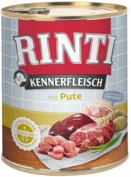 RINTI 24x800g RINTI ínyenceknek nedves kutyatáp-Adult mix II: marha, pulyka, kacsa, rénszarvas
