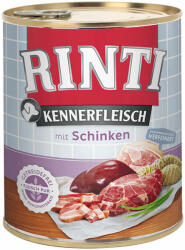 RINTI 24x800g RINTI ínyenceknek nedves kutyatáp-Adult mix I: sonka, vad, szárnyasszív, borjú