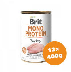 Brit Mono Protein Pulyka 12x400g