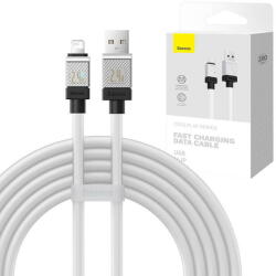 Baseus Fast Charging USB-A to Lightning CoolPlay Series 2m, 2.4A (white) (31922) - vexio
