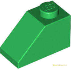 LEGO® Alkatrészek (Pick a Brick) Zöld 1X2/45° Cserép 4121969