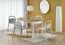 Halmar RINGO asztal, kézműves tölgy / fehér - sprintbutor