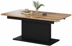Halmar BUSETTI asztal wotan tölgy / fekete - sprintbutor